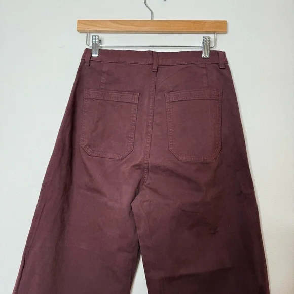 Loup Simone Wide Leg Cropped Pants size small - Picture 5 of 10